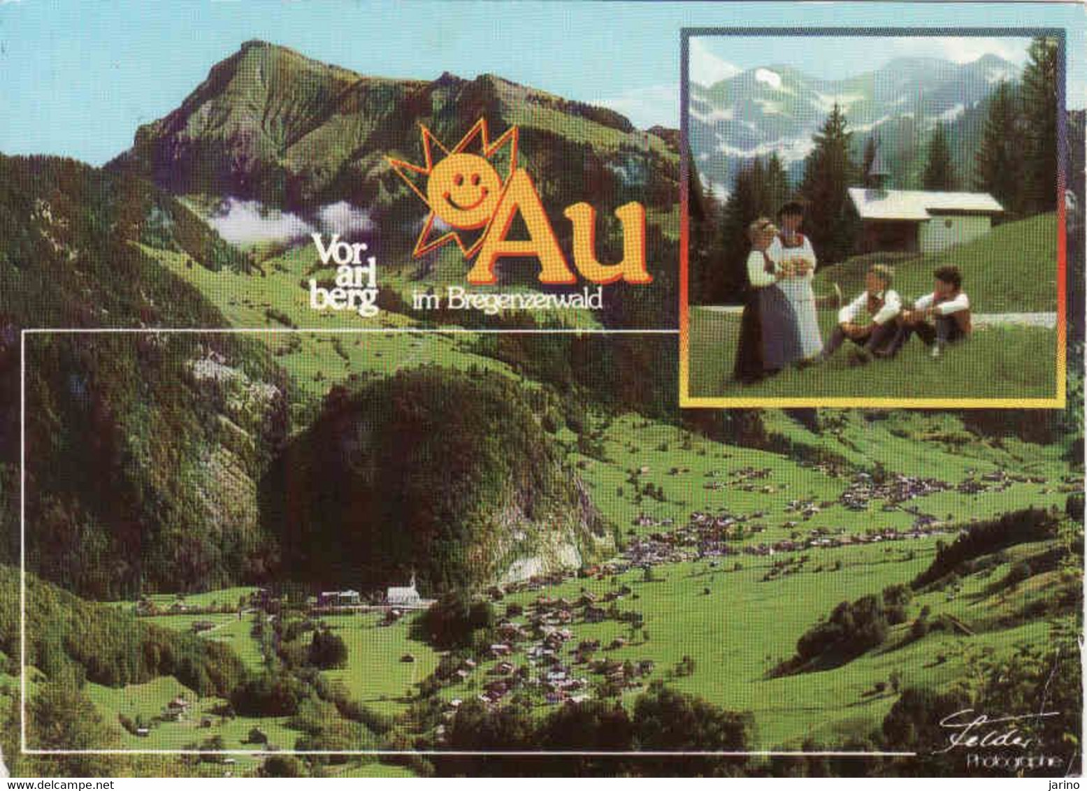 Austria, Vorarlberg, Au Im Bregenzerwald, Gebraucht 1991 - Bregenzerwaldorte