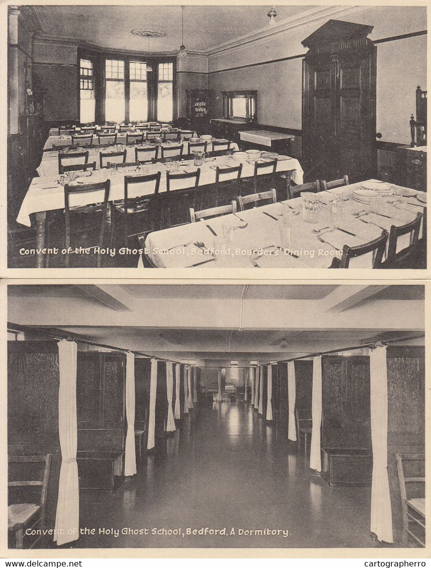 Convent Of The Holy Ghost School, Bedford Boarders Dining Room & Dormitory - Bedford