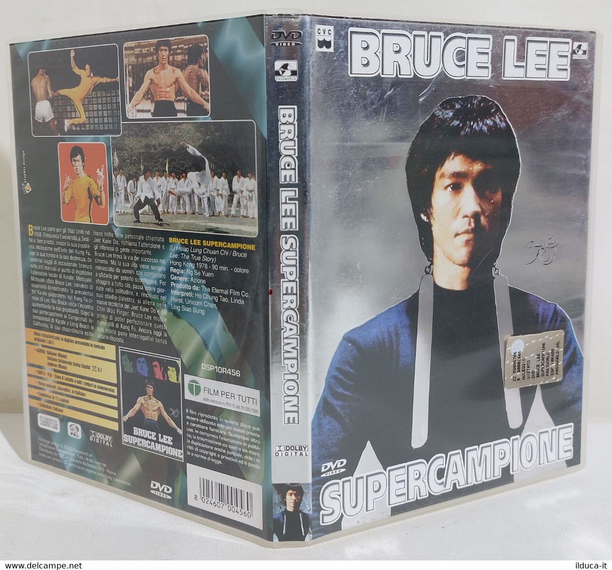 I111056 DVD Documentario - Bruce Lee Supercampione - Documentaires