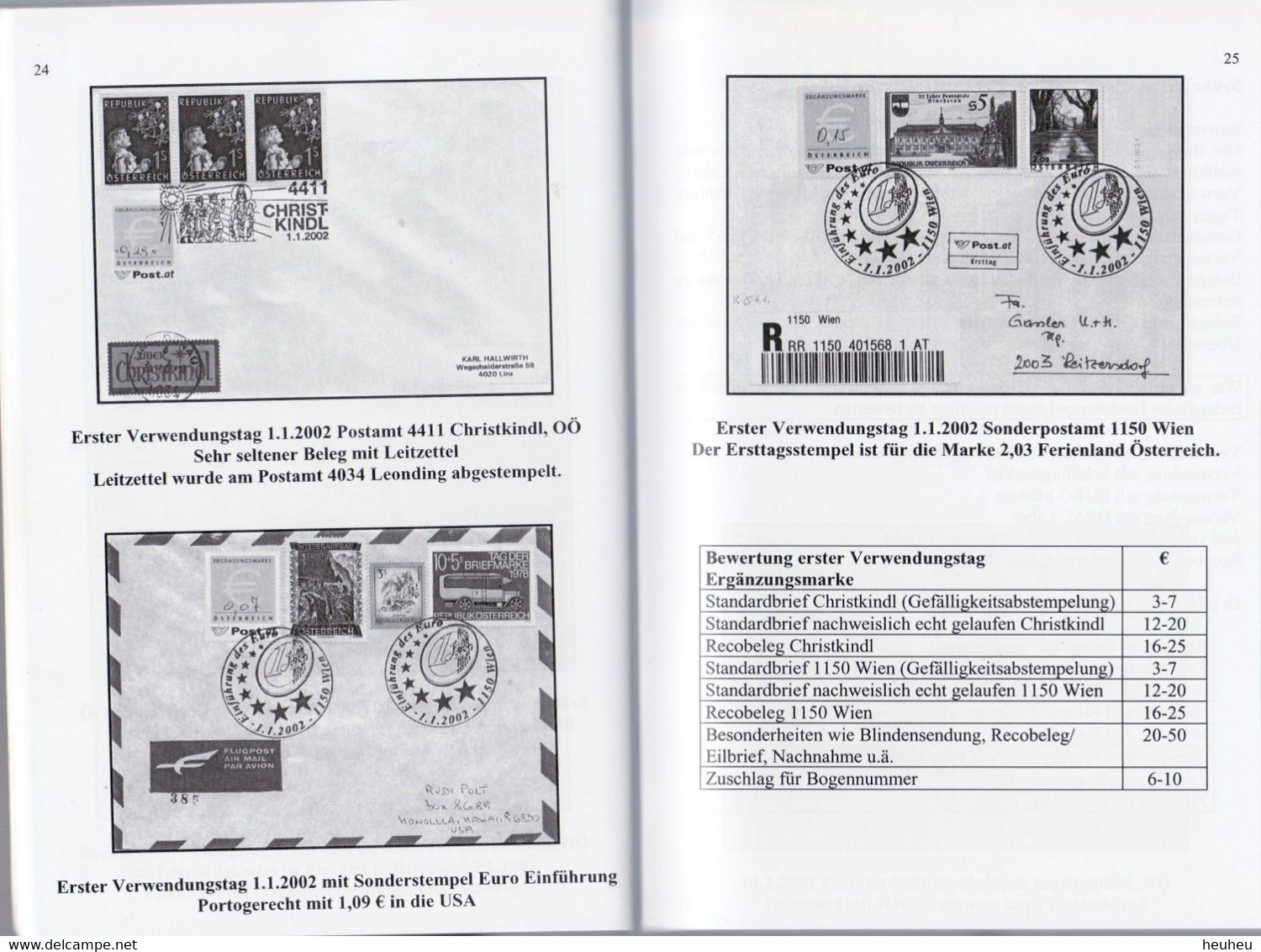 Österreich 2002 Handbuch Gelbe Ergänzungsmarken 290 Seiten NEU Direkt Vom Autor - Manuales