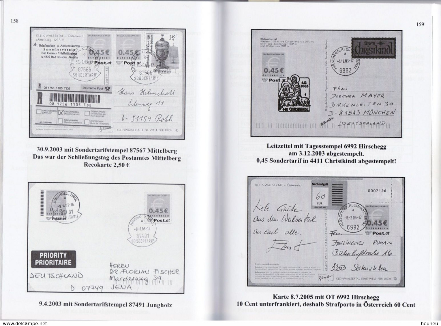 Österreich 2002 Handbuch Gelbe Ergänzungsmarken 290 Seiten NEU Direkt Vom Autor - Handboeken