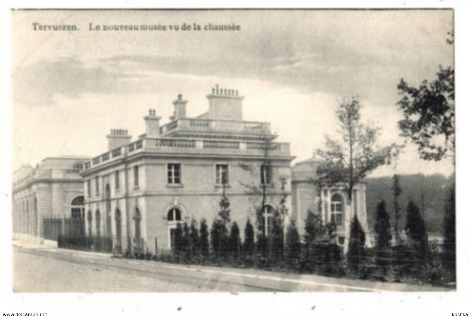 TERVUREN - Le Nouveau Musée Vu De La Chaussée - Verzonden In 1912 - Uitgave Decock - Tervuren