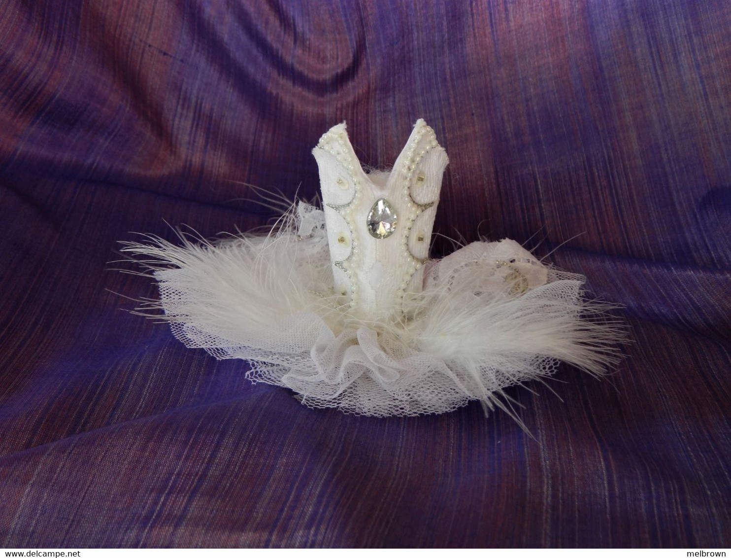 Swan Lake Handmade Miniature Tutu Decoration Collectible - Sonstige & Ohne Zuordnung