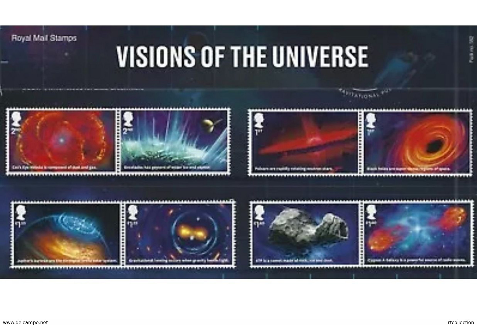 Great Britain 2020 Presentation Pack 200th Anni Royal Astronomical Society Universe Astronomy Space GB UK Stamps MNH - Collections