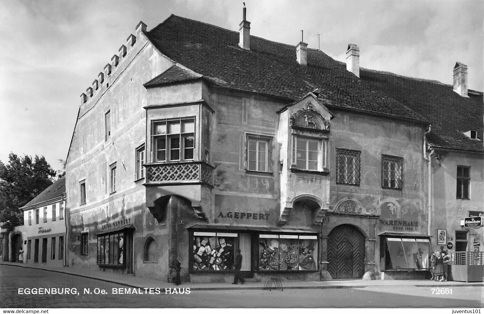 CPSM Eggenburg-Bemaltes Haus    L2024 - Eggenburg