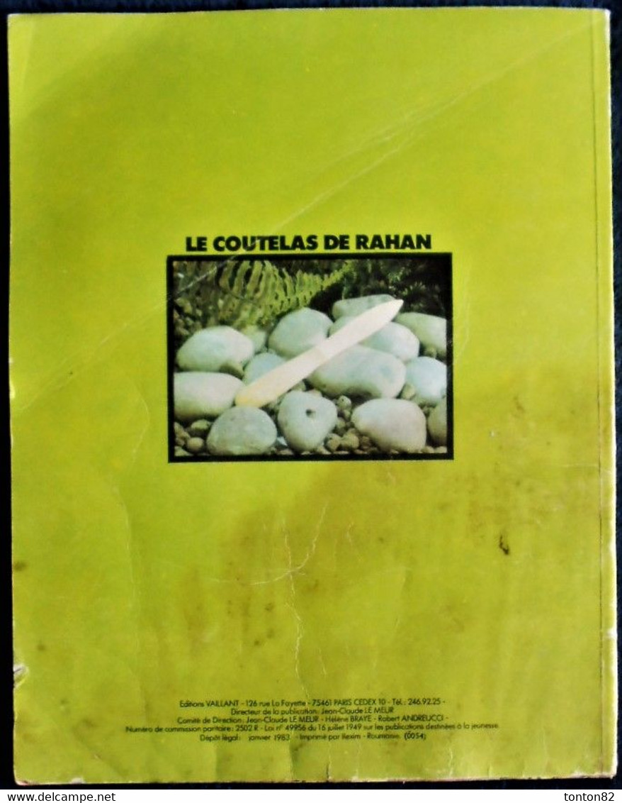 RAHAN - N° 31 - " Le Fantôme Du Lagon  " - ( 1983 ) . - Rahan