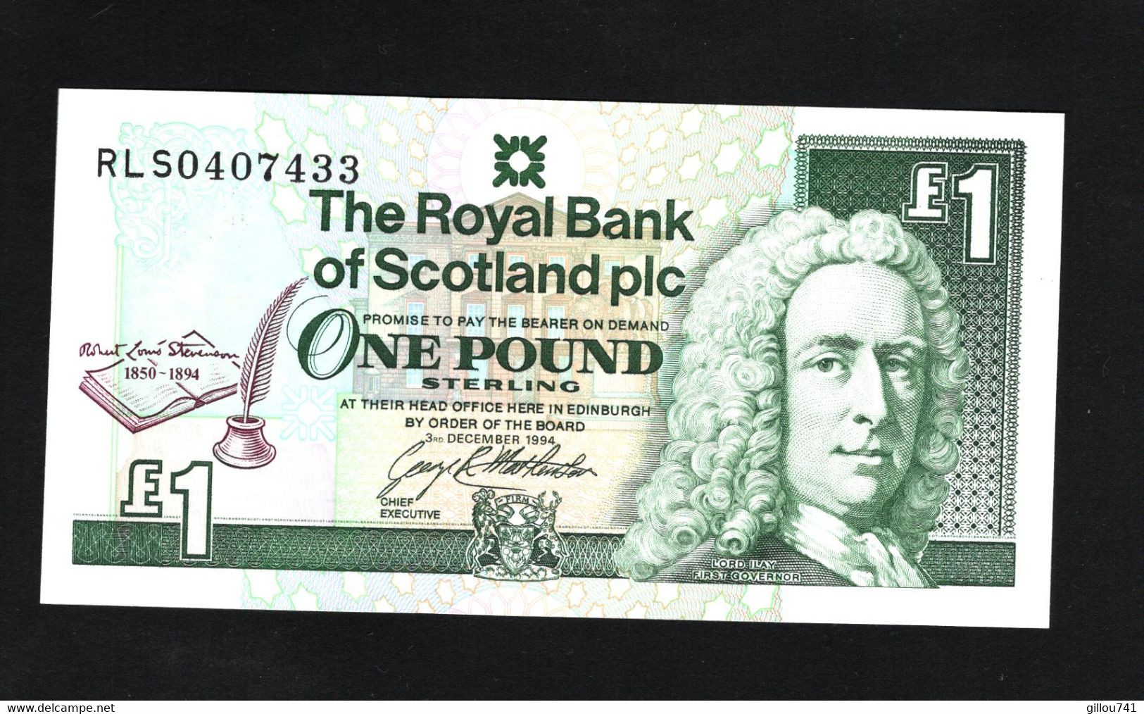 Écosse, 1 Pound Sterling, 1992-2005 Commemorative Issues Royal Bank Of Scotland PLC - 1 Pound