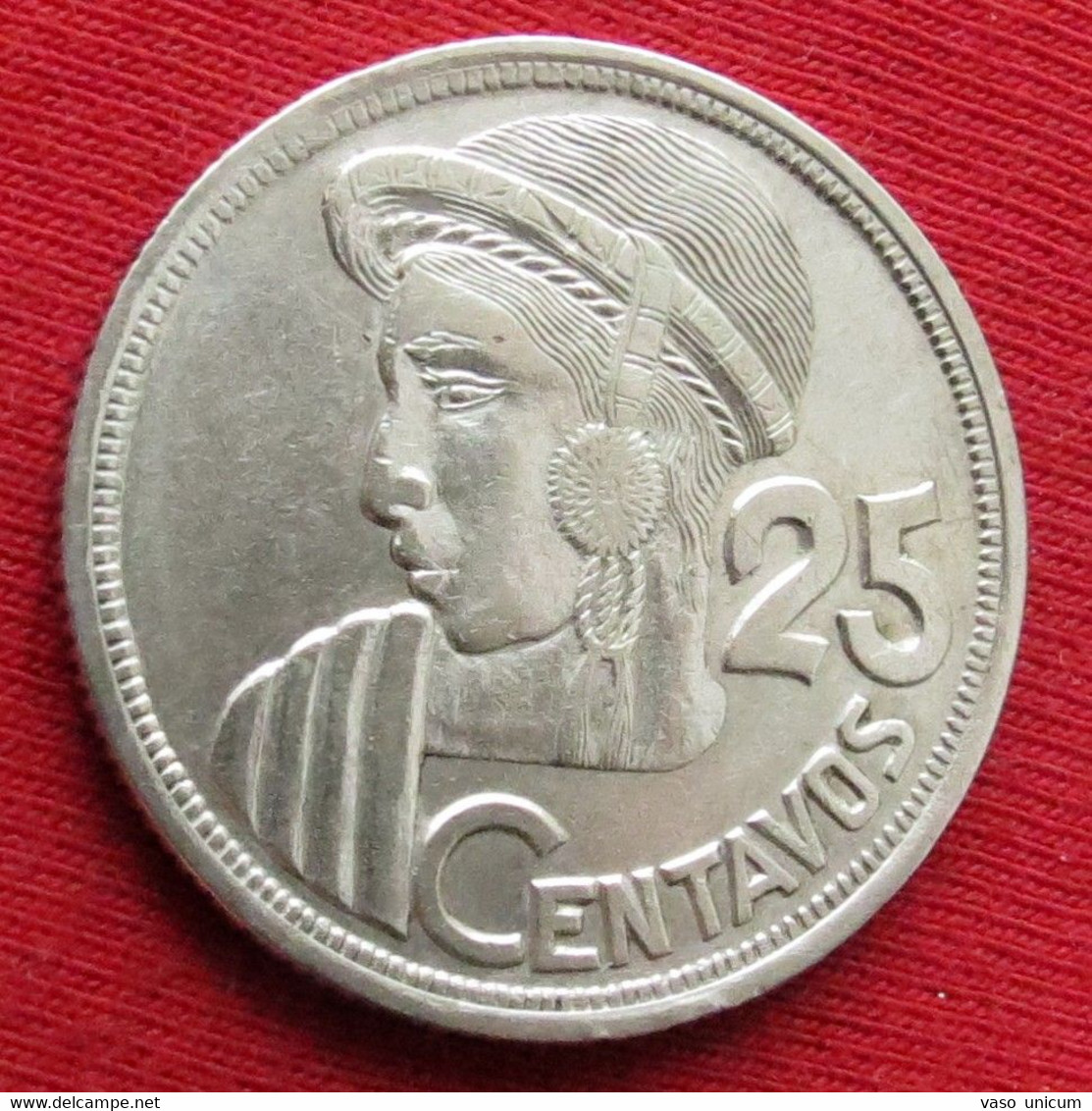 Guatemala 25 Centavos 1957 - Guatemala