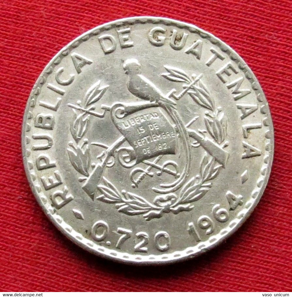 Guatemala 25 Centavos 1964 - Guatemala