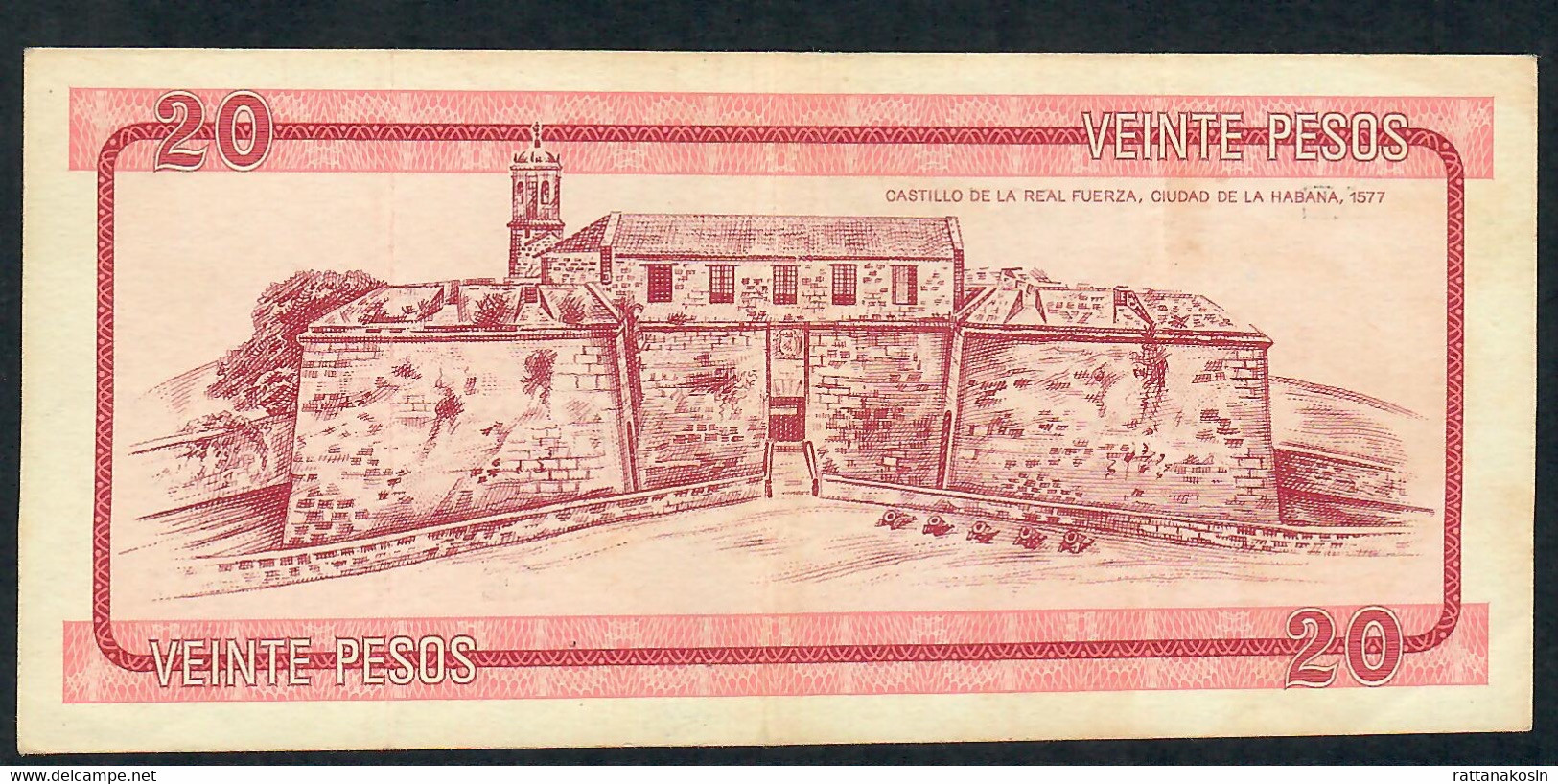 CUBA PFX5 20 PESOS  1985   XF-AU - Cuba