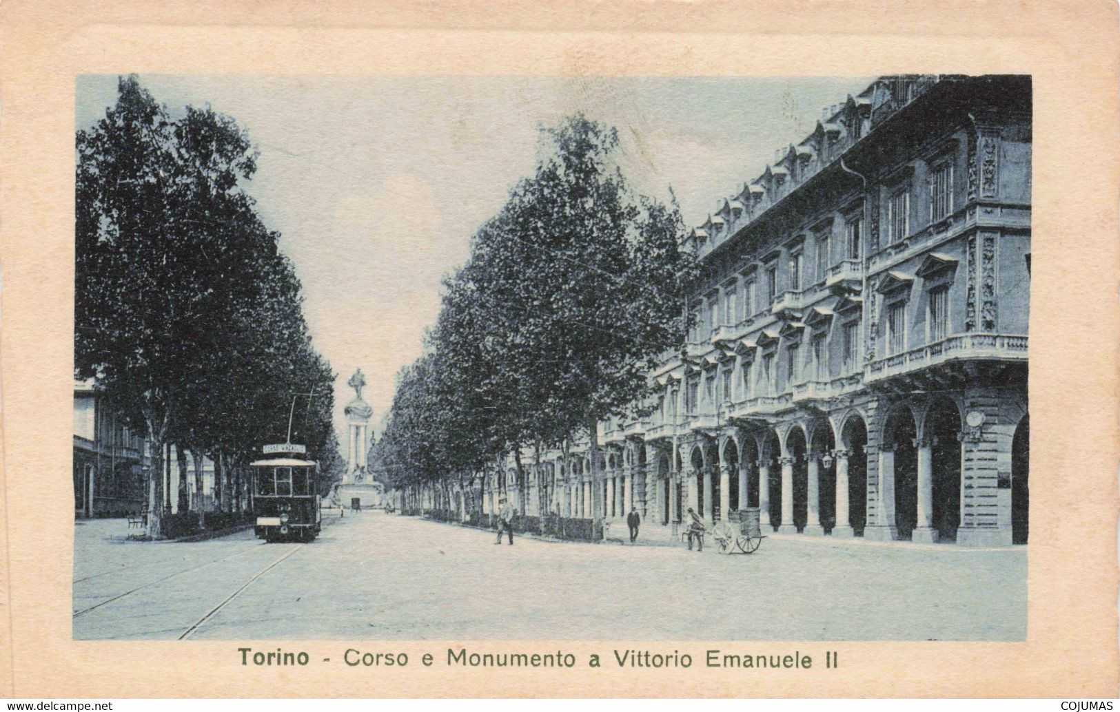 ITALIE - S08333 - Corso E Monumento A Villorio Emanuele II - Tramway - L8 - Andere Monumenten & Gebouwen