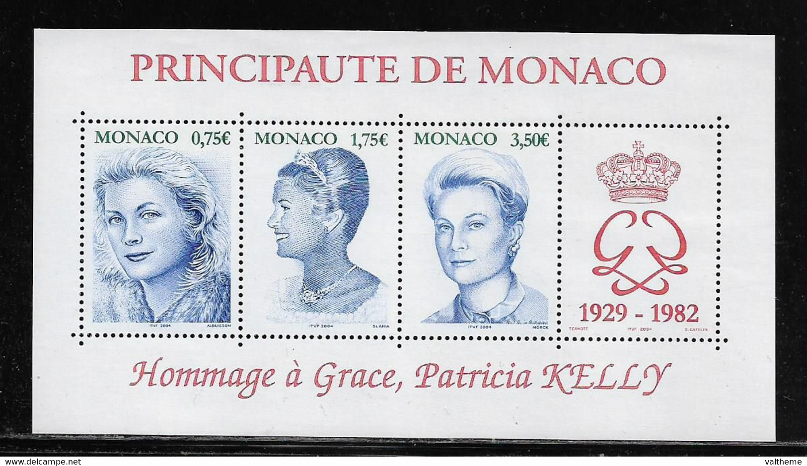 MONACO  ( MC - 757 )   2004  N° YVERT ET TELLIER  N°  89    N** - Blocs