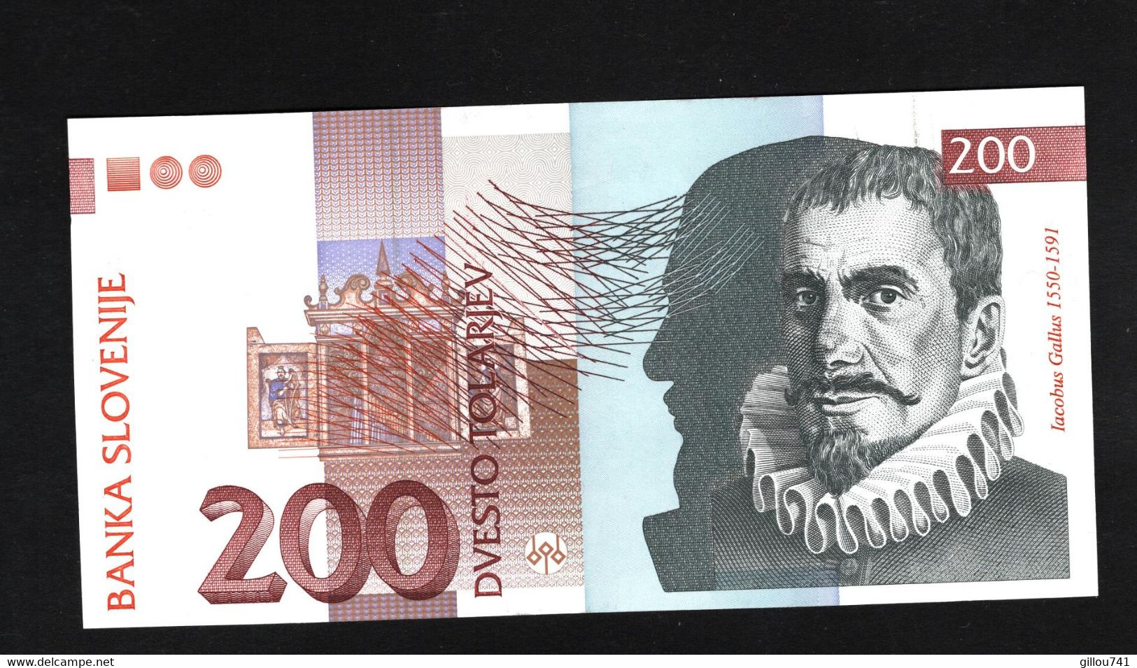 Slovénie, 200 Tolarjev, 1992-2005 Issue - Slovénie