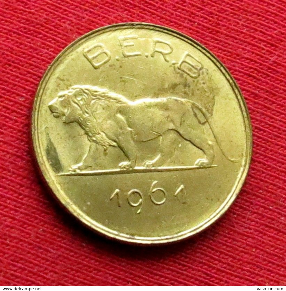 Rwanda Burundi 1 Franc 1961 Xf - Rwanda