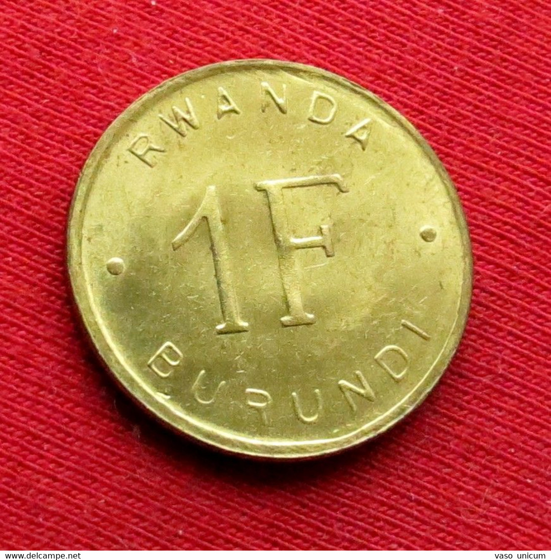 Rwanda Burundi 1 Franc 1961 Xf - Rwanda