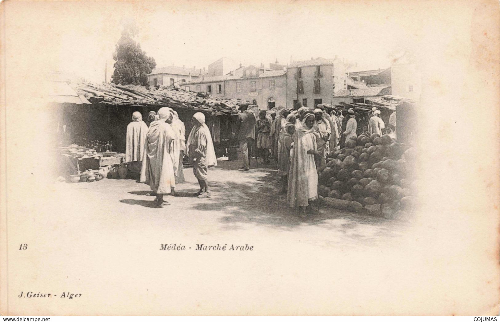 ALGERIE - S08350 - Marché Arabe - Médéa - L1 - Médéa