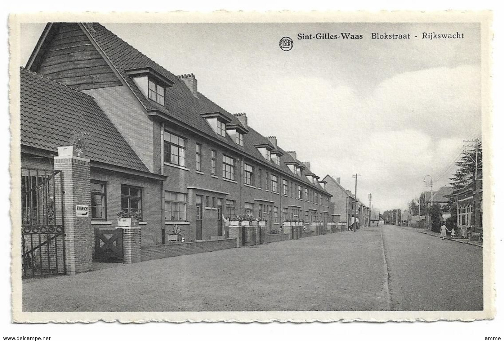 Sint-Gilles-Waas   * (lot 3 Krt)   Blokstraat, Rijkswacht  / Nieuwstraat /  Panorama - Sint-Gillis-Waas