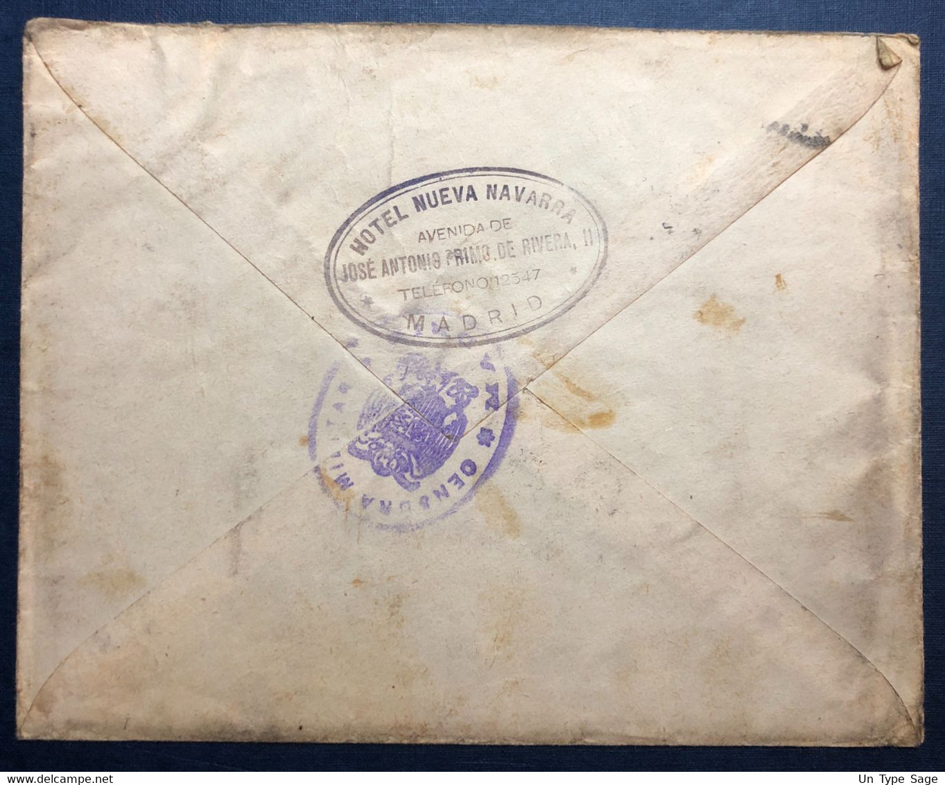 Espagne, Divers Sur Enveloppe De Madrid 1939 + Censure Madrid - (B4327) - Cartas & Documentos