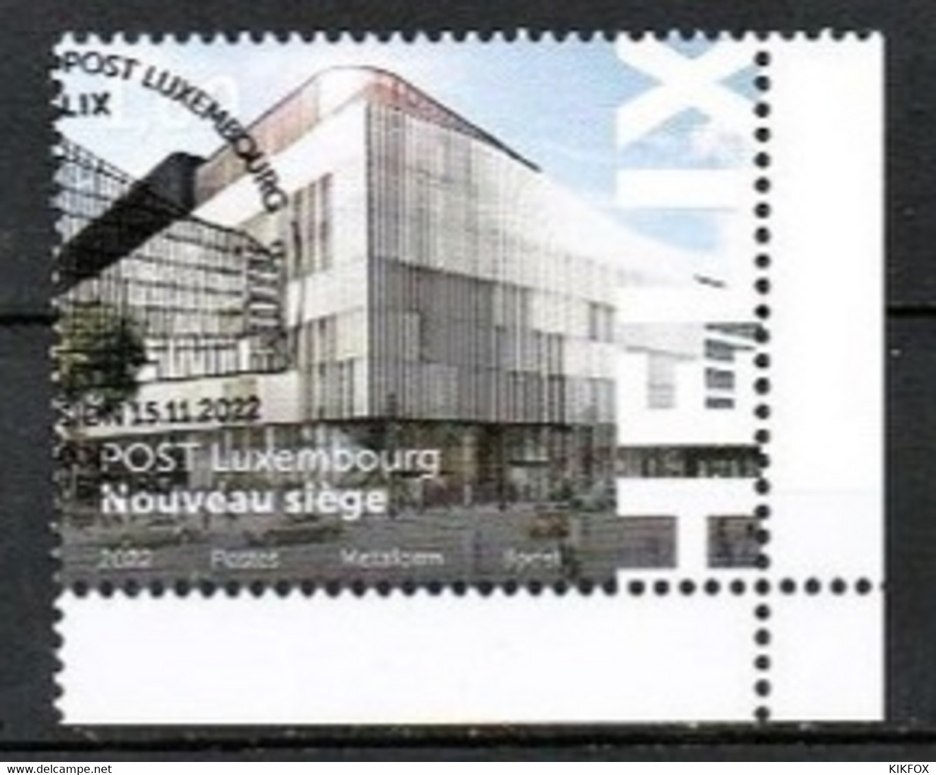 Luxembourg, Luxemburg  2022  , MI. 2318 Der Neue Hauptsitz Der POST Luxembourg ,ESST OBLITERE, GESTEMPELT - Gebruikt