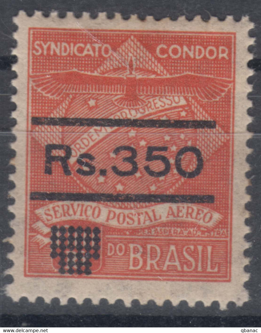 Brazil Brasil 1930 Airmail Condor Mi#C14 Mint Hinged - Poste Aérienne