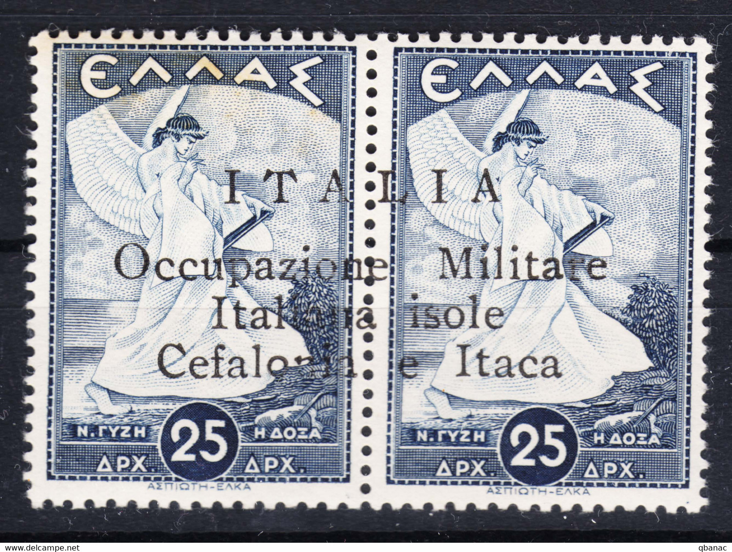 Italy Occupation In WWII Cefalonia & Itaca 1941 Sassone#23 Mint Hinged - Cefalonia & Itaca