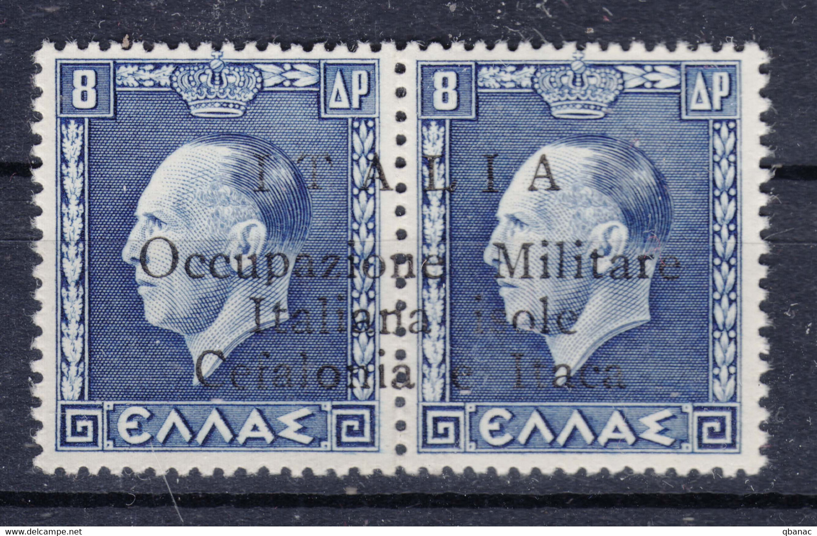 Italy Occupation In WWII Cefalonia & Itaca 1941 Sassone#10 Mint Hinged - Cefalonia & Itaca