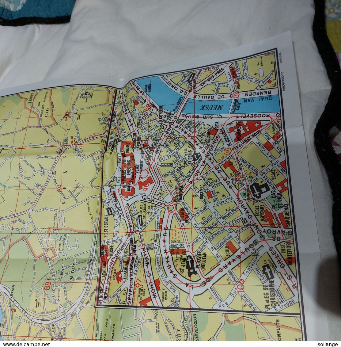 Geocart plan de Liège et grande banlieue n°76