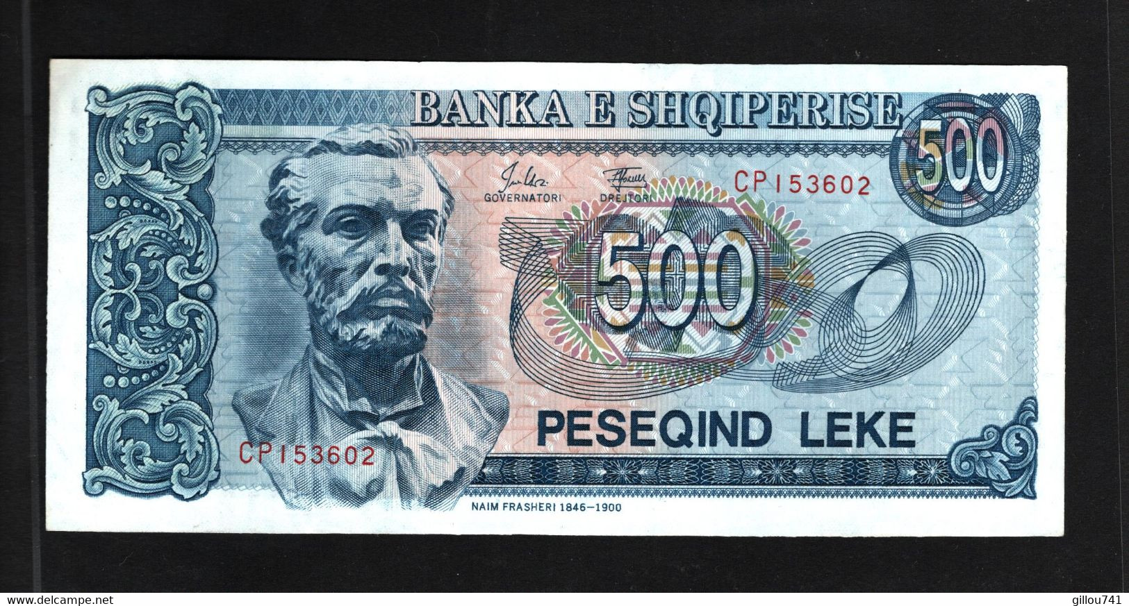 Albanie, 500 Leke, 1992 Issue - Albanie