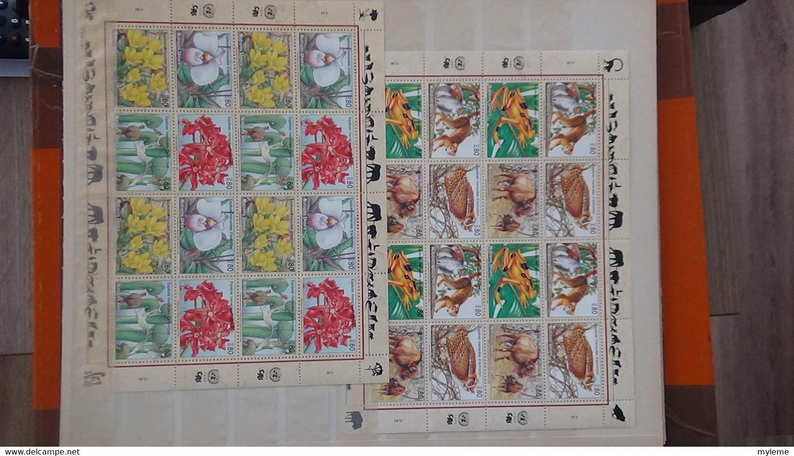 AN81 Collection de blocs et timbres ** des nations Unies . A saisir !!!