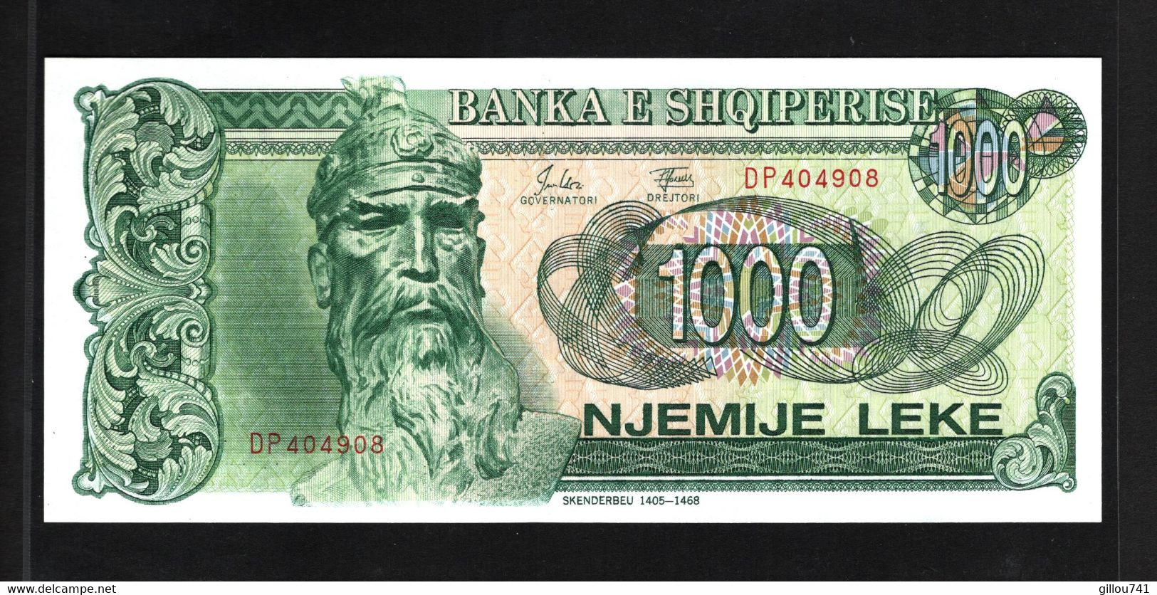 Albanie, 1,000 Leke, 1992 Issue - Albanie