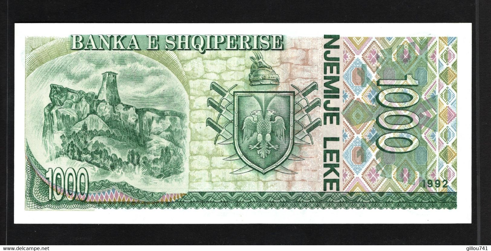 Albanie, 1,000 Leke, 1992 Issue - Albanien