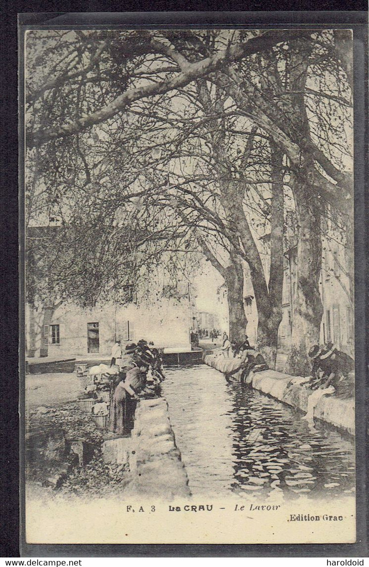 CPA 83 - LA CRAU - LE LAVOIR - La Crau