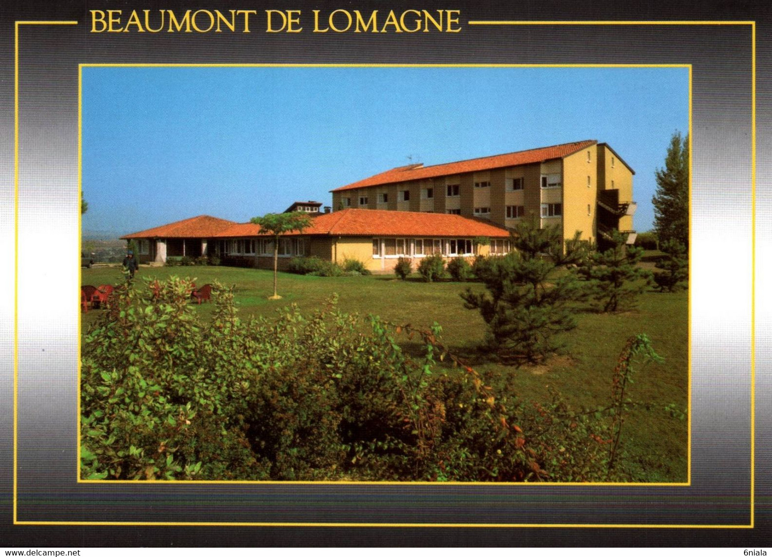 17125 BEAUMONT DE LOMAGNE Bastide  Du XIIe Siècle, Centre De Rééducation Du Cœur   ( 2 Scans ) 82 Tarn Et Garonne - Saint Nicolas De La Grave