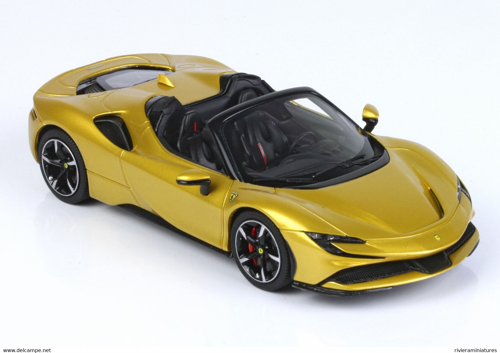 BBR - FERRARI SF 90 Spider - Giallo Monte Carlo. - BBRC244A - 1/43 - BBR