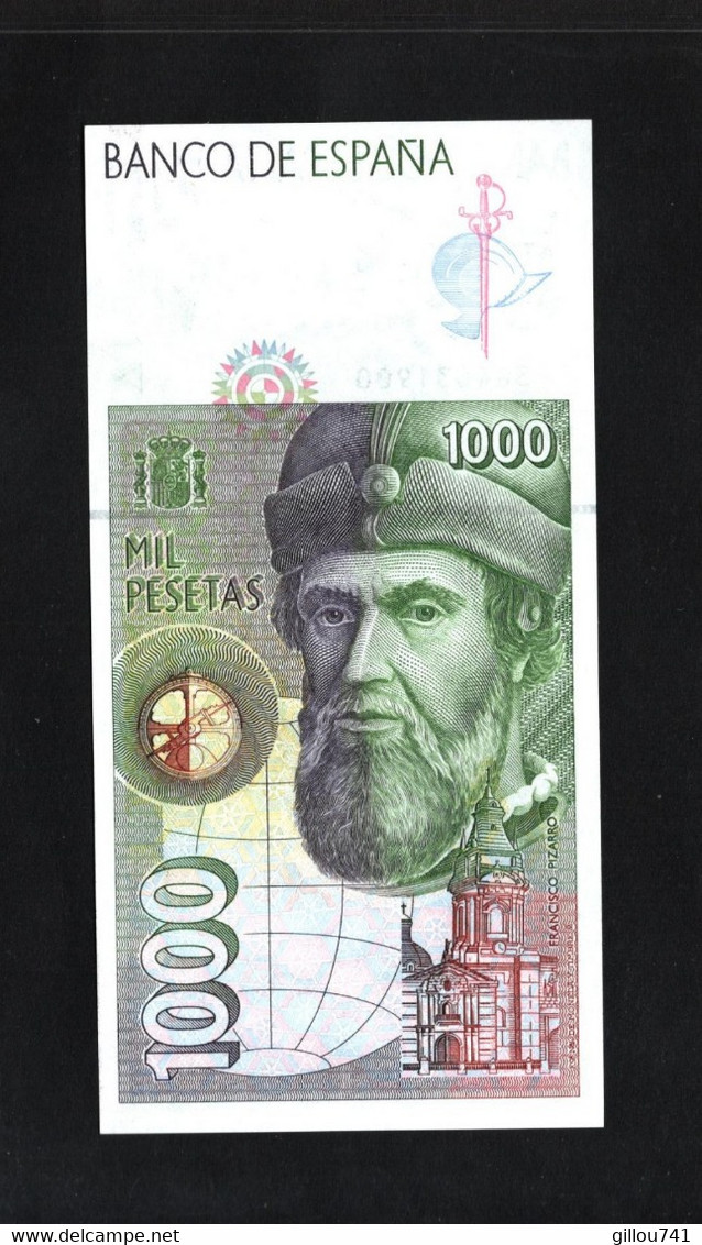 Espagne, 1,000 Pesetas, 1992 Issue - [ 5] Department Of Finance Issues