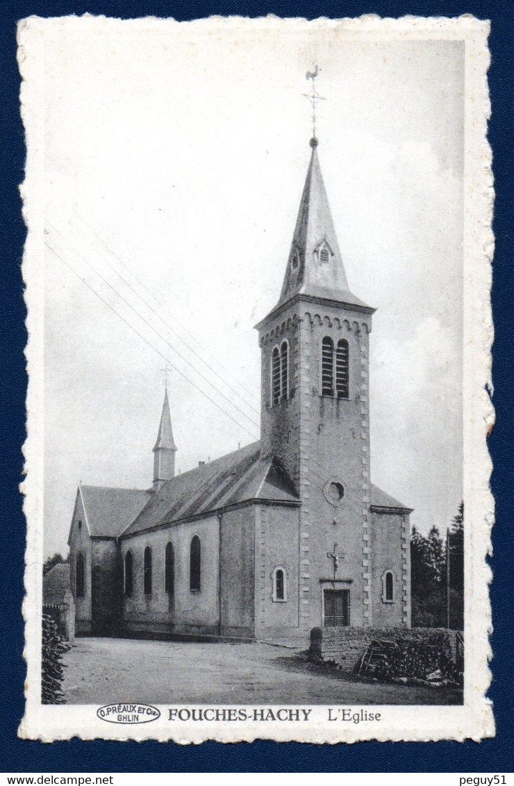 Fouches - Hachy ( Heinsch / Arlon). L'église Saint-Hubert - Arlon