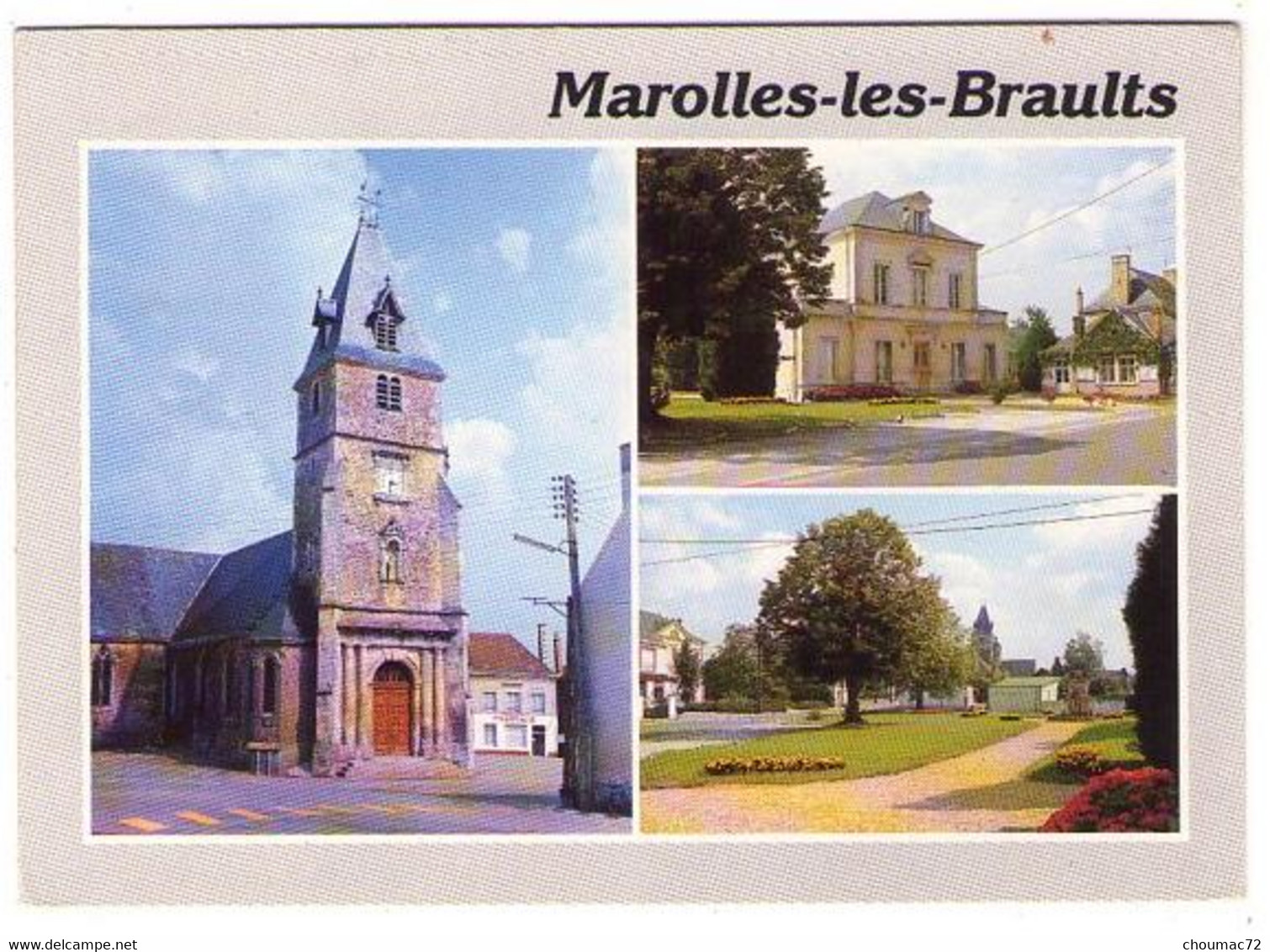 GF (72) 1312, Marolles Les Braults, Combier C3 72189 0 0003, Multivues - Marolles-les-Braults