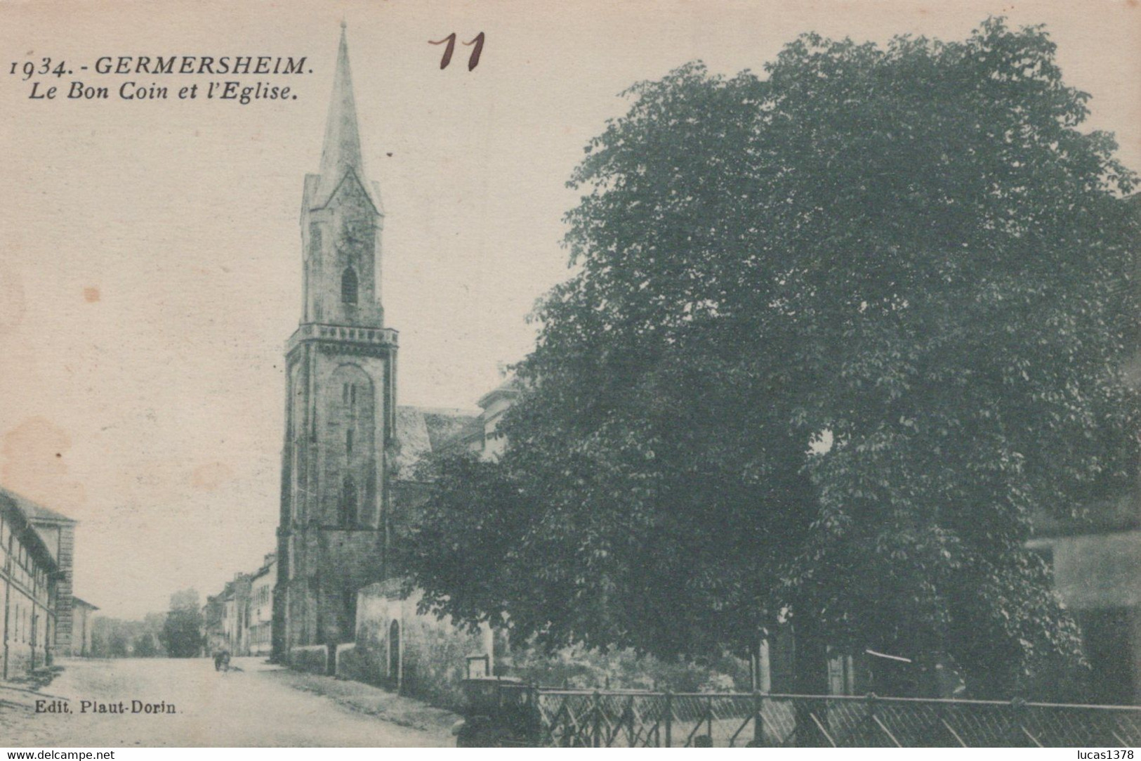 GERMERSHEIM / LE BON COIN ET L EGLISE - Germersheim