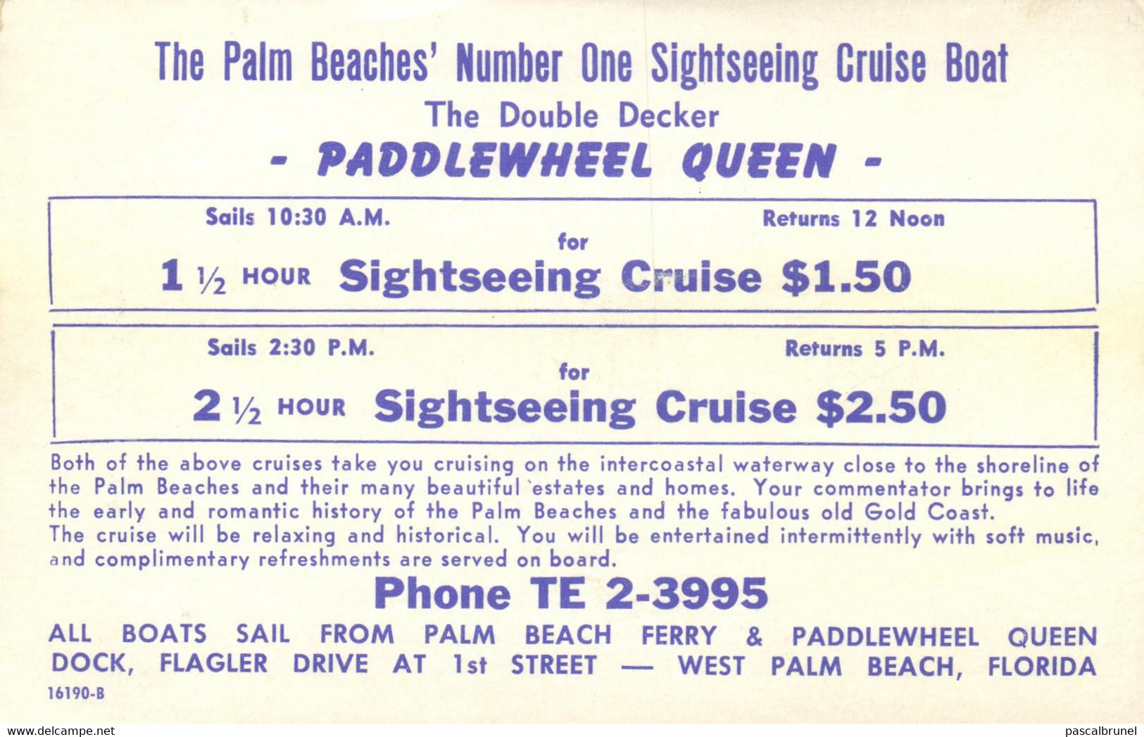 WEST PALM BEACH - THE PALM BEACHE'S OUTSTANDING ATTRACTION - West Palm Beach