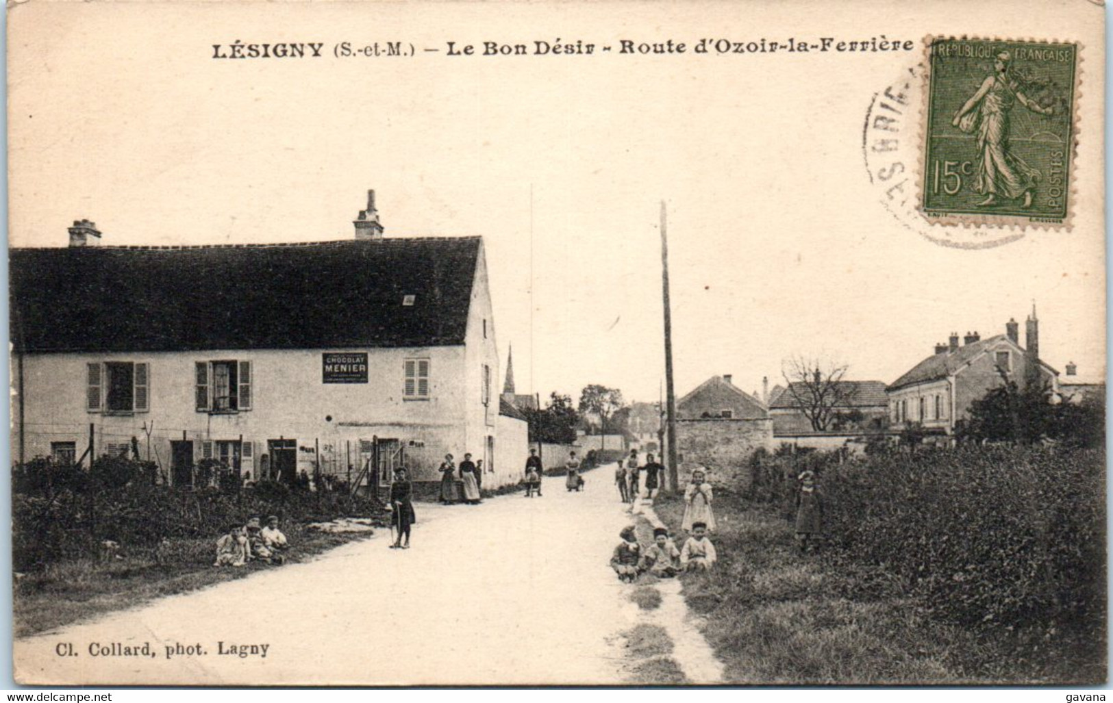 77 LESIGNY - Le Bon Désir - Route D'Ozoir-la-Ferrière - Lesigny
