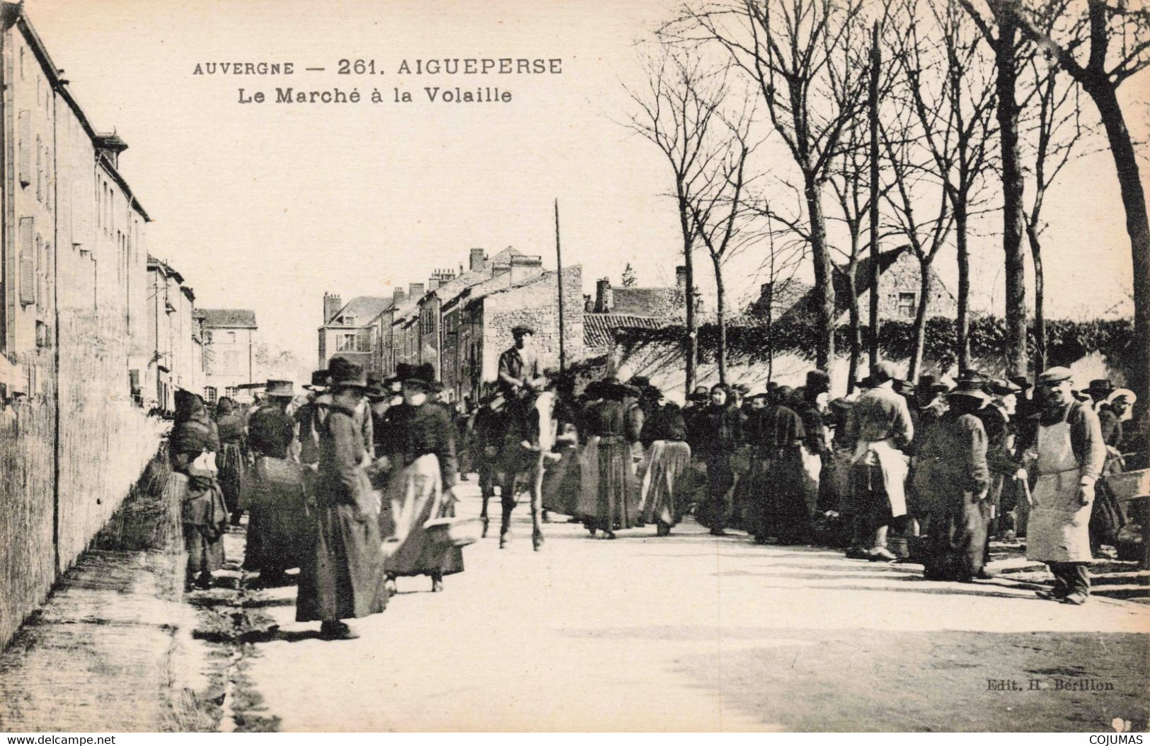 63 - AIGUEPERSE - S08431 - Le Marché à La Volaille - L1 - Aigueperse
