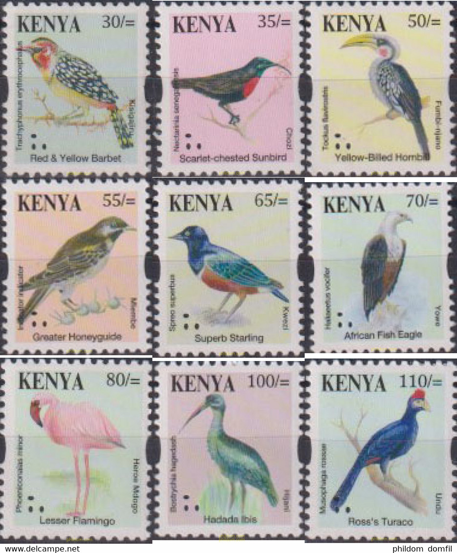 619561 MNH KENIA 2014 AVES - Kenya (1963-...)