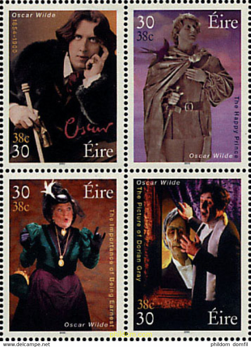 6265 MNH IRLANDA 2000 CENTENARIO DE LA MUERTE DE OSCAR WILDE - Collezioni & Lotti