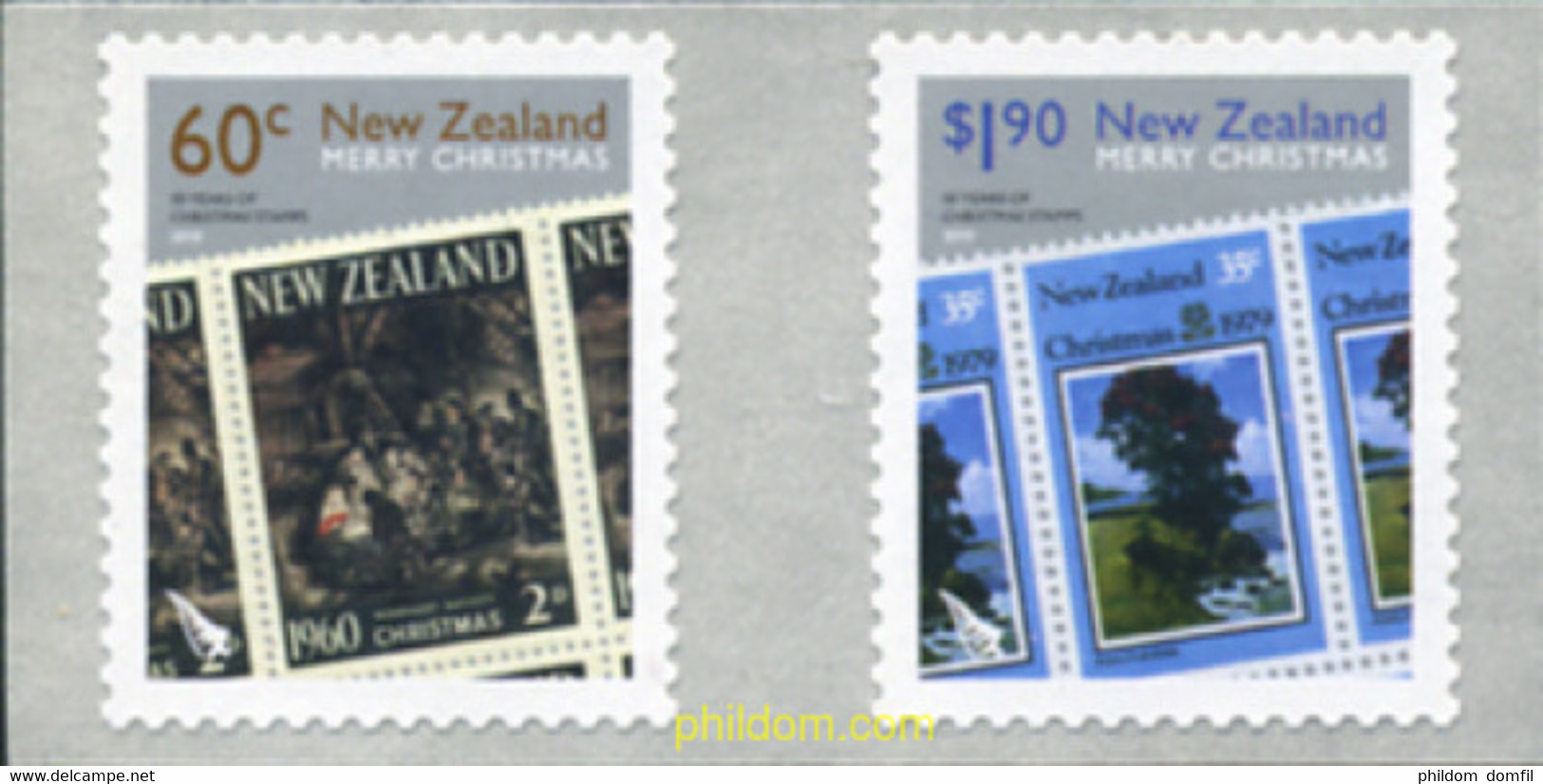 367532 MNH NUEVA ZELANDA 2010 NAVIDAD - Abarten Und Kuriositäten