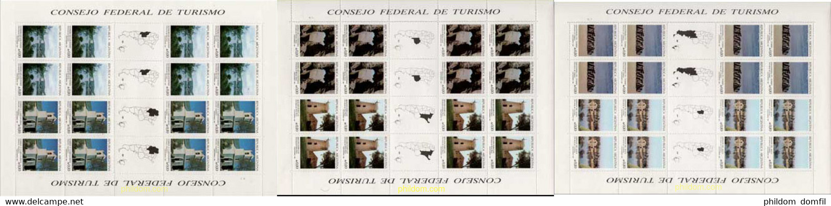 137603 MNH ARGENTINA 1985 TURISMO - Used Stamps