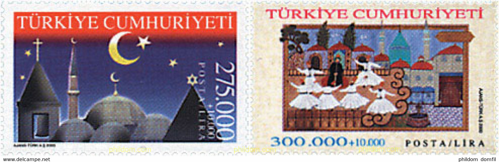 71423 MNH TURQUIA 2000 TURISMO - Colecciones & Series