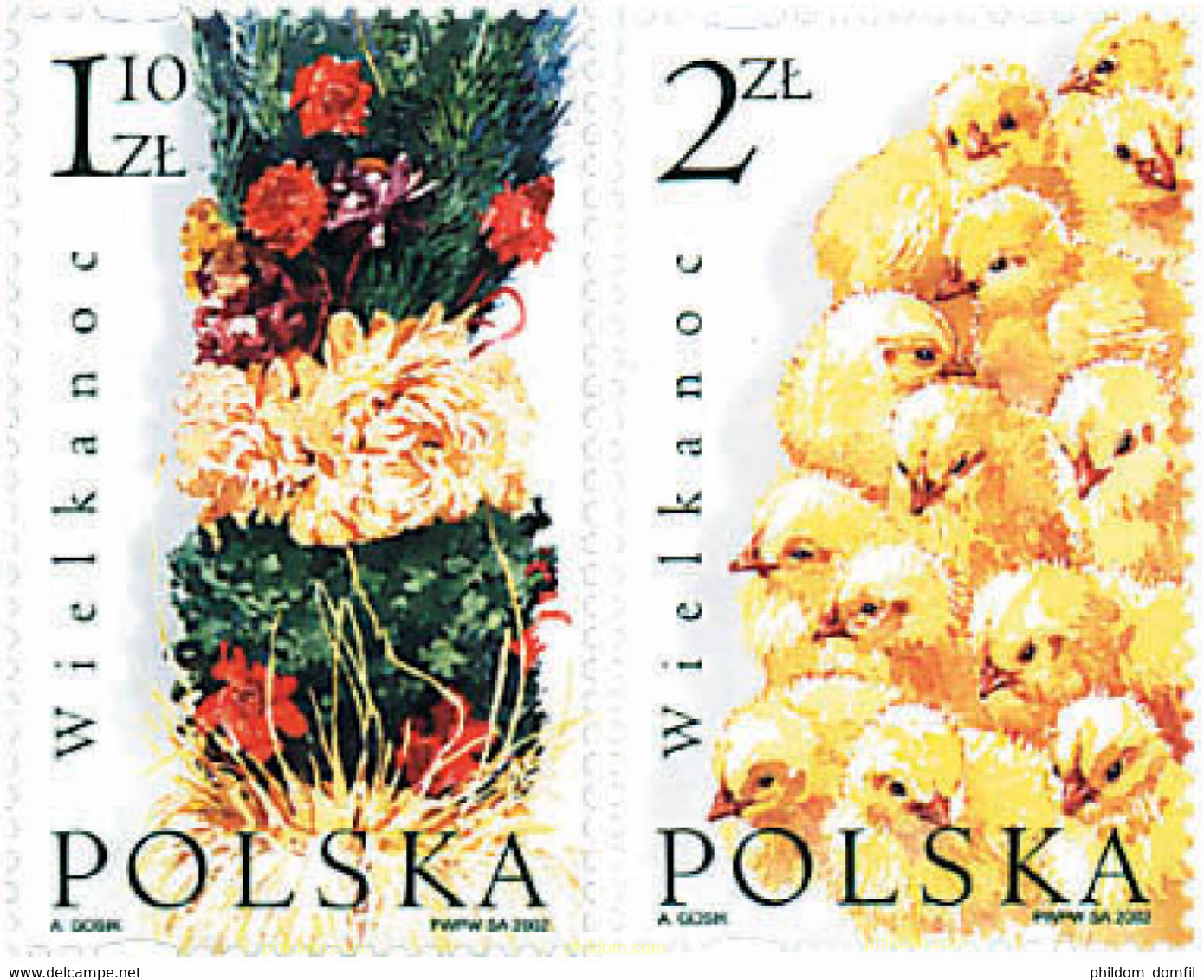 94387 MNH POLONIA 2002 PASCUA - Ohne Zuordnung