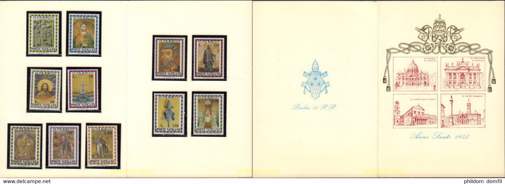 368962 MNH VATICANO 1974 AÑO SANTO - Used Stamps