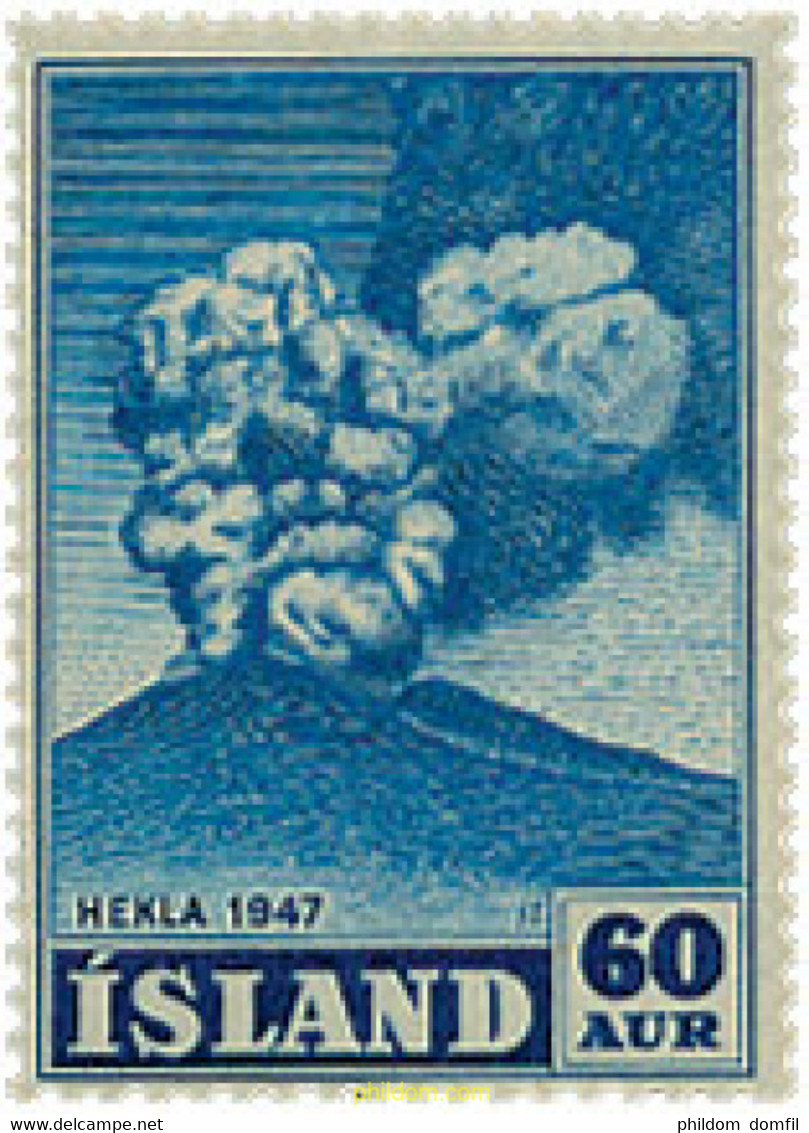 372946 MNH ISLANDIA 1948 VOLCANES - Collections, Lots & Séries