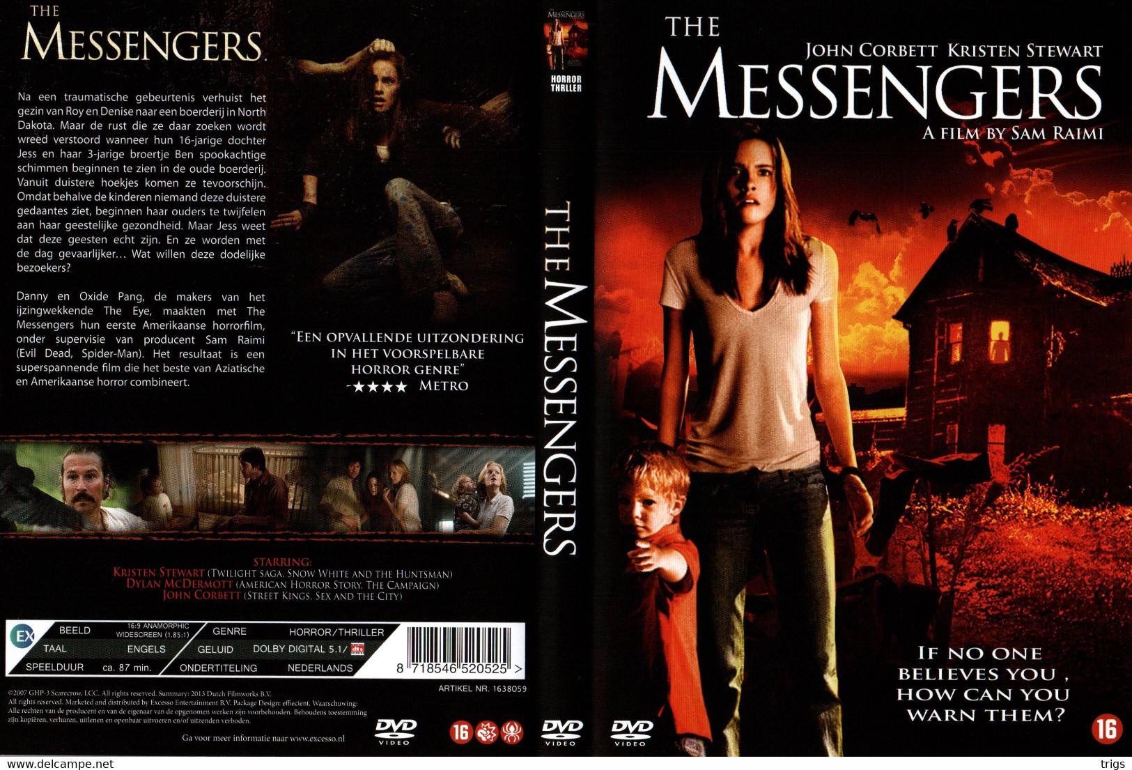 DVD - The Messengers - Horreur